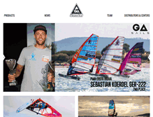 Tablet Screenshot of ga-windsurfing.com